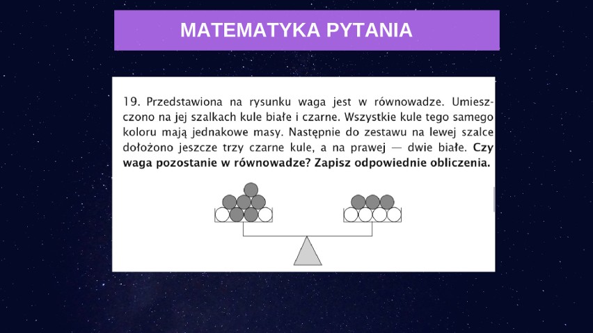 Egzamin ósmoklasisty 2019. [3.11] Matematyka - test próbny ósmoklasisty z Gdańskim Wydawnictwem Oświatowym