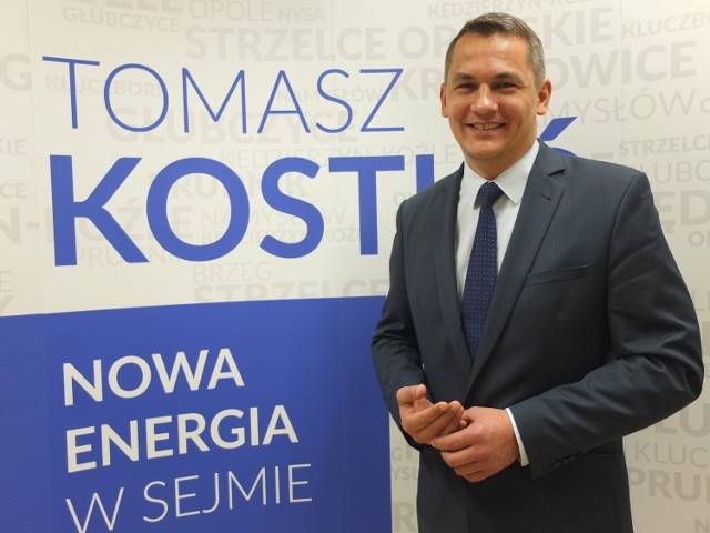 Tomasz Kostuś, wicemarszałek i kandydat PO.