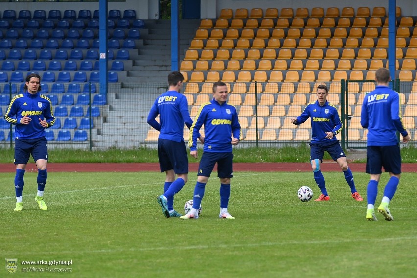 Arka Gdynia odhaczyła zgrupowanie w Gniewinie. Na koniec był wewnętrzny sparing