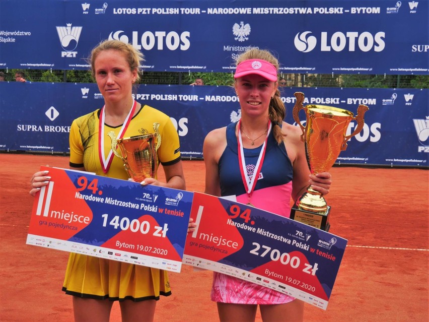 Łodzianka Magdalena Fręch mistrzynią Polski w tenisie