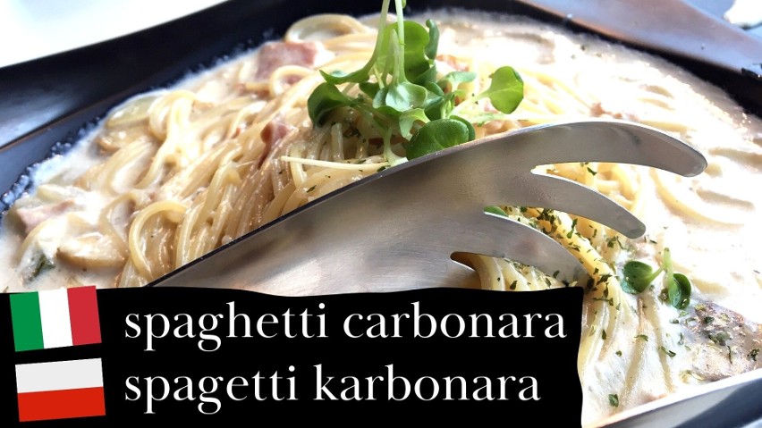 Lubisz włoską kuchnię? Sprawdź, jak poprawnie wymawiać nazwy takich potraw jak spaghetti, tagliatelle, bruschetta 