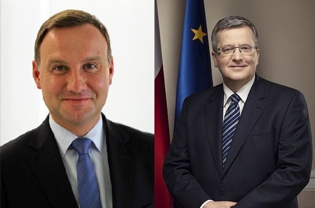 Andrzej Duda i Bronisław Komorowski będą walczyć o stołek