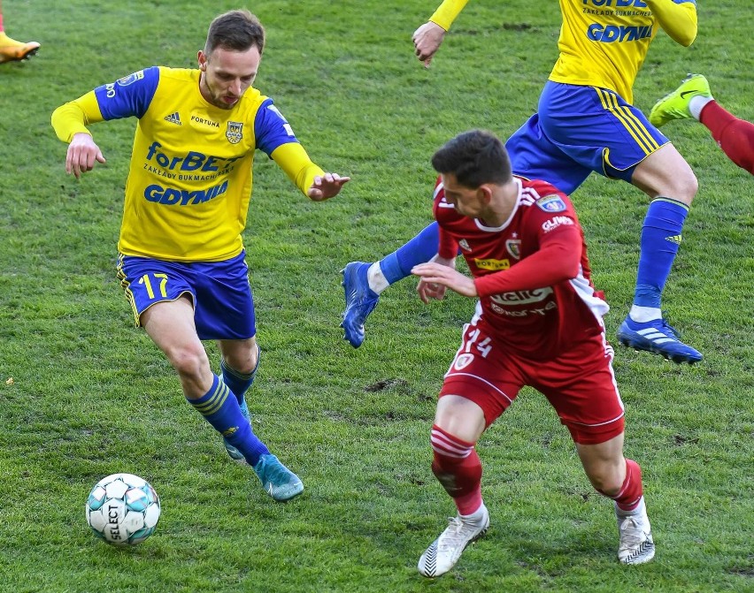 Fortuna Puchar Polski. Arka Gdynia - Piast Gliwice 0:0 pd....