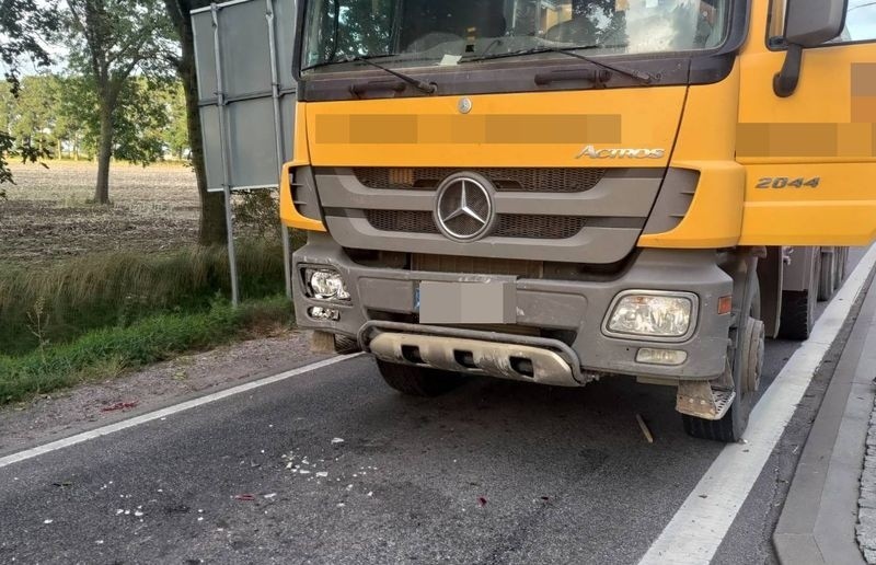 Wypadek na DK 22 w gminie Miłoradz