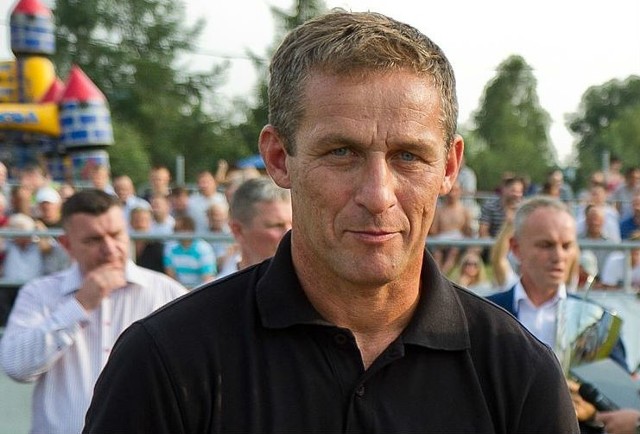 Jerzy Domaradzki nie tylko jest prezesem LKS-u Pisarowce, ale również jego czynnym piłkarzem.