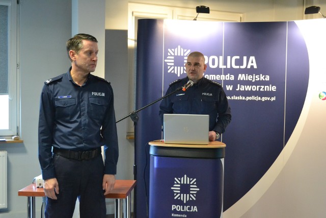 Policjanci z Jaworzna podczas narady podsumowali 2019 rok