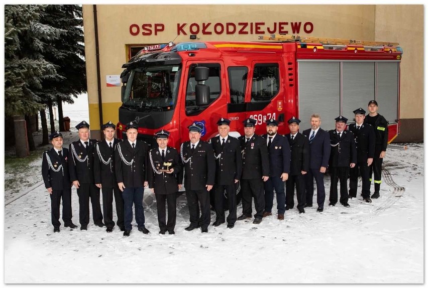 Strażacy z OSP Kołodziejewo mają powody do dumy. Właśnie...