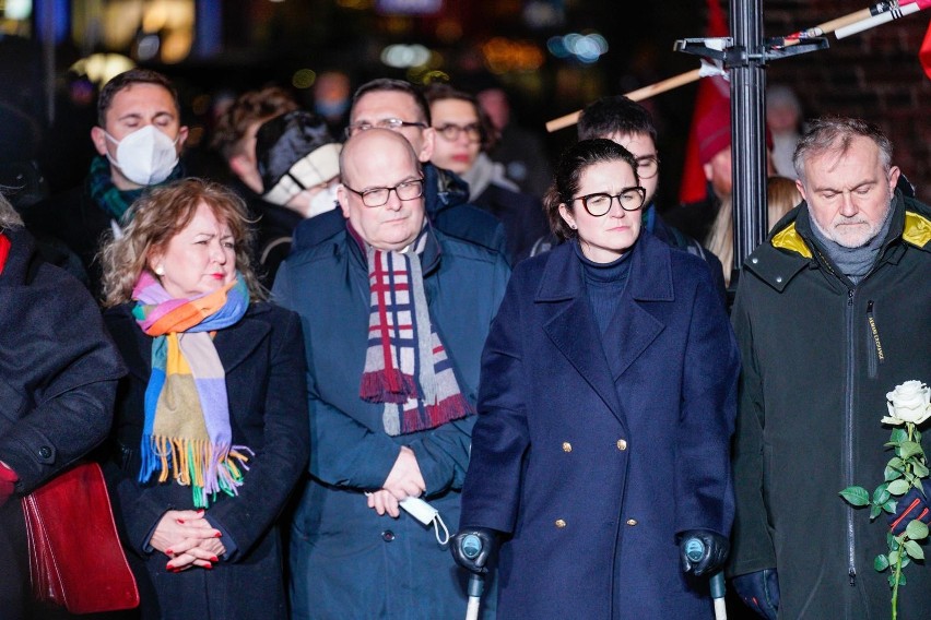 Trzecia rocznica śmierci Pawła Adamowicza 13.01.2022 r.