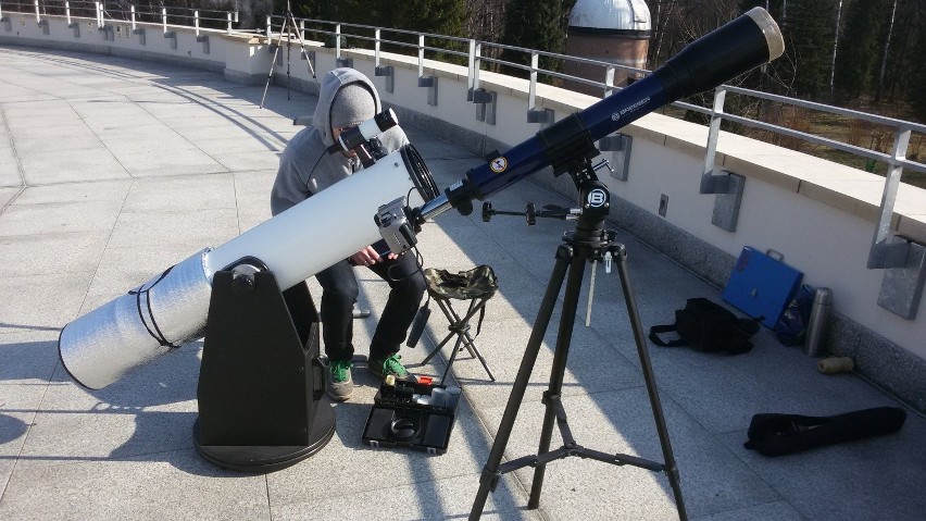 Zaćmienie Słońca 2015 20 marca od godz. 9.43 POWTÓRKA z Planetarium Śląskiego ZDJĘCIA WIDEO