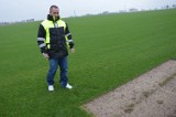 Plantacja trawy w Czarnocinie. Trawa stąd trafia na Stadion Narodowy