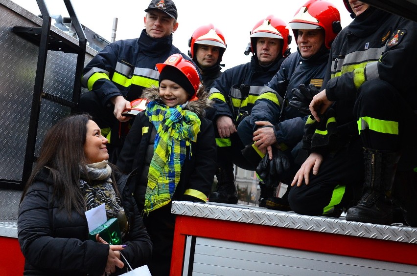 Pod koniec listopada 6-letni Oskar spełniał swoje marzenie,...