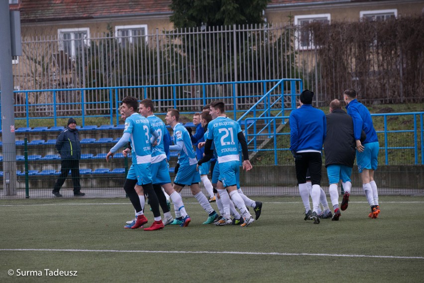 Sparing Błękitnych Stargard z Bałtykiem Koszalin [ZDJĘCIA]