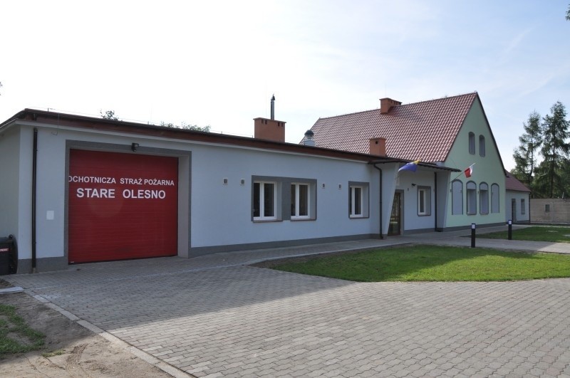 Gmina Olesno w ostatnich latach mocno inwestuje w remizy...