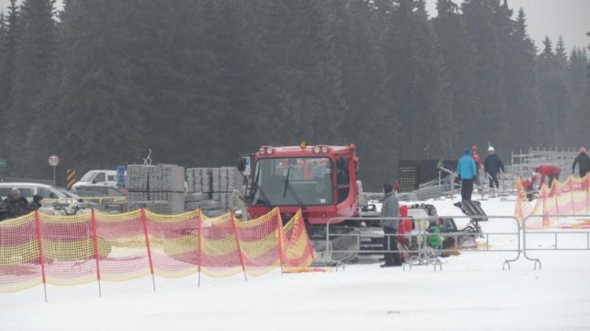 Puchar Świata w Szklarskiej Porębie. Rozpoczęła się budowa stadionu (ZDJĘCIA)