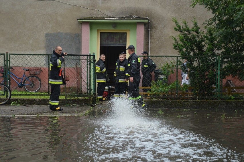 Skutki burzy w Malborku 20.06.2019