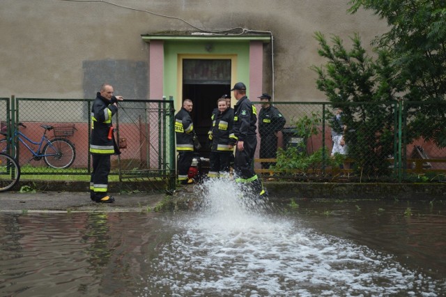 Skutki burzy w Malborku 20.06.2019