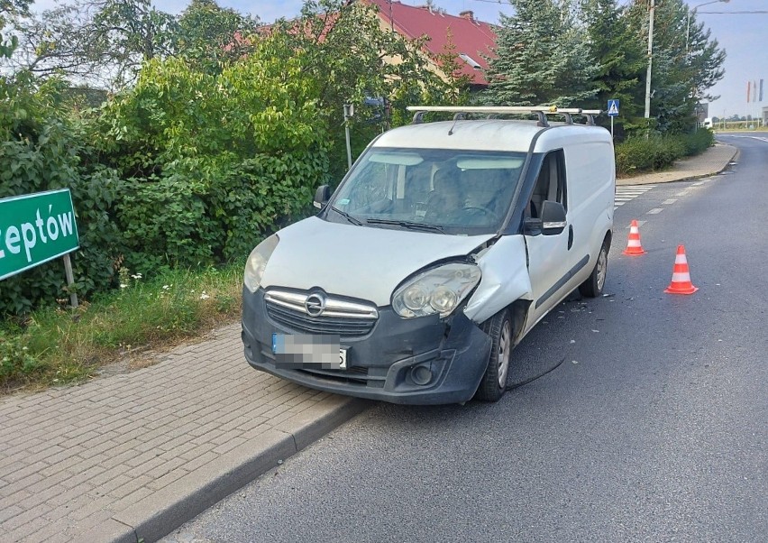 Wypadek w Małuszowie 15.09.2023