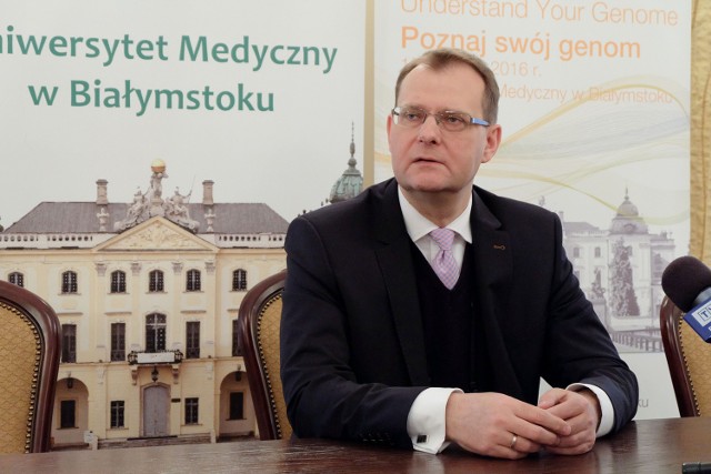 - Badania genomu to przełom w medycynie - twierdzi prof. Adam Krętowski, prorektor ds. nauki UMB.