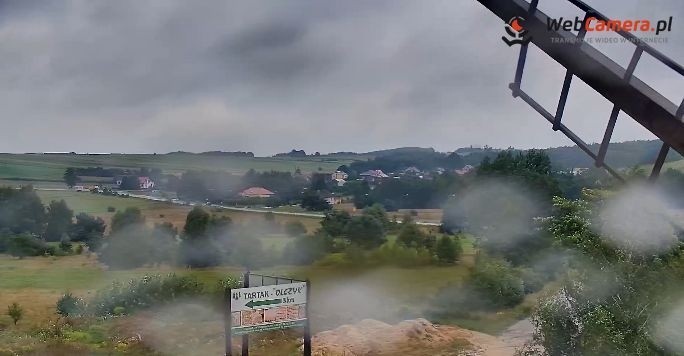 Dzięki kamerze na wiatraku cały świat może "na żywo" oglądać panoramę Krasocina i okolic (WIDEO)