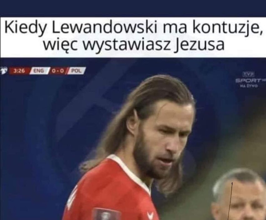 Memy po meczu Anglia - Polska. Krychowiak jak Jezus