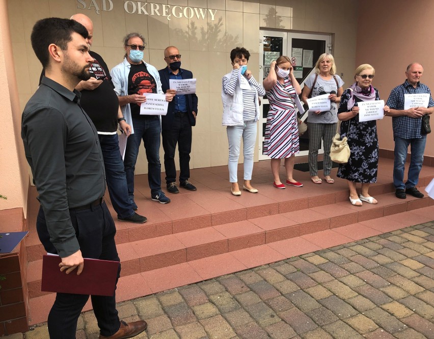 Protest w obronie sędziego Tuleyi, 8.06.2020