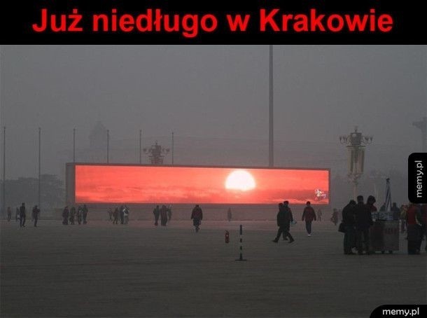 Wielki smog w Krakowie, internauci próbują złapać oddech MEMY             