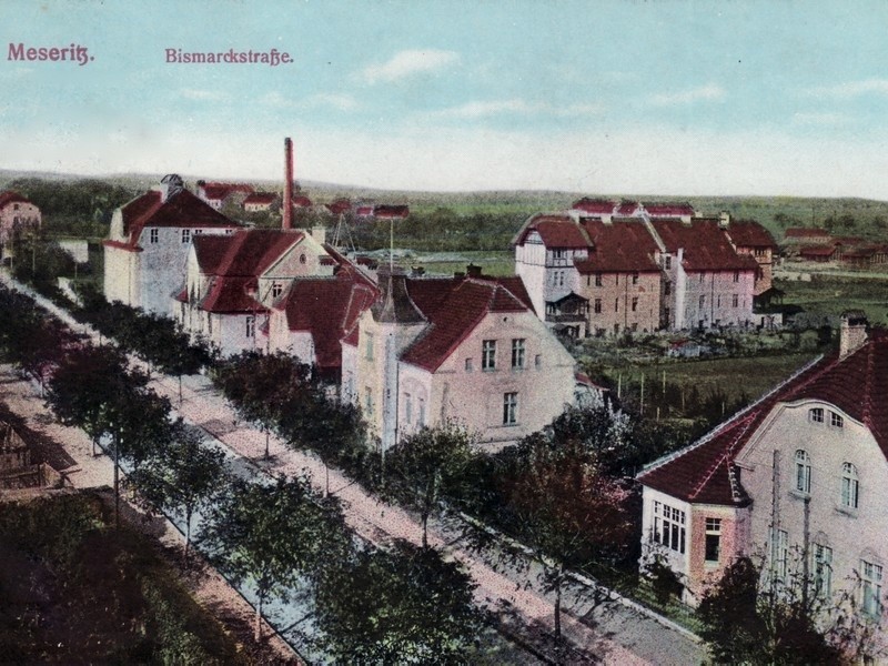 Do 1945 r. ul. Staszica nazywała się Bismarckstrasse