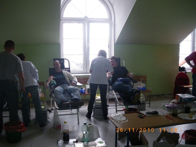 W tym roku klubu honorowych dawców krwi zorganizował w gminie pięć  akcji