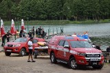 Tragedia nad jeziorem Chomiąskim. Odnaleziono ciało jednego z poszukiwanych mężczyzn