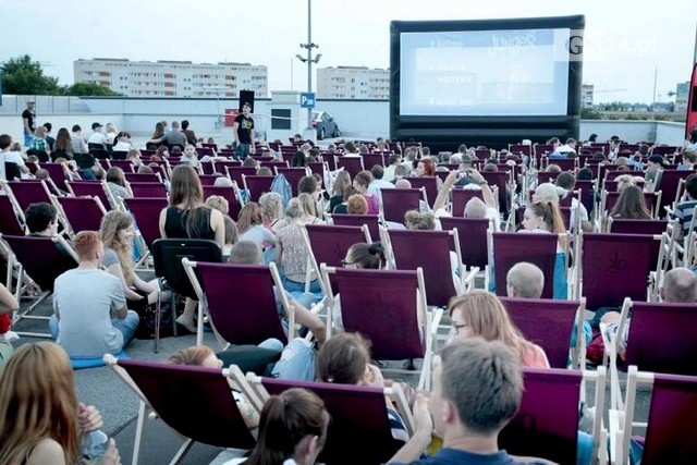 Kino na leżakach w Szczecinie