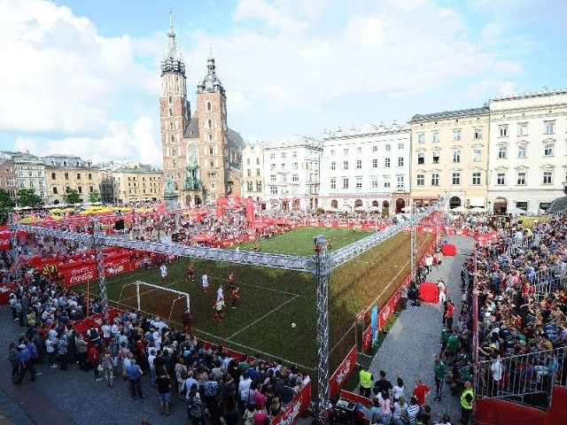 Finał Coca Cola Cup 2013 odbył się na Rynku w Krakowie.
