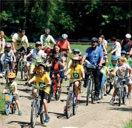 Rowerowy maj w Skawinie. Rywalizacja przedszkolaków i uczniów szkół podstawowych