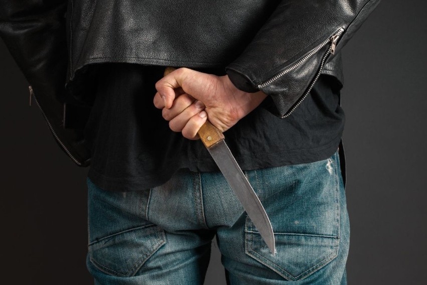 W Koszalinie mężczyzna został zaatakowany nożem ZDJECIA