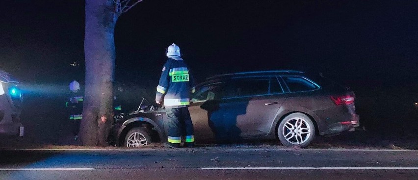 Na drodze wojewódzkiej w Przybysławicach doszło do wypadku,...