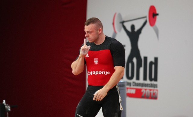 Adrian Zieliński na mistrzostwach świata w 2013 roku we Wrocławiu