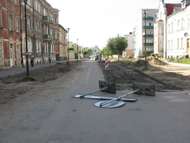 Starogard Gdański wygląda jak wielki plac budowy, m.in. remontowana jest Aleja Wojska Polskiego