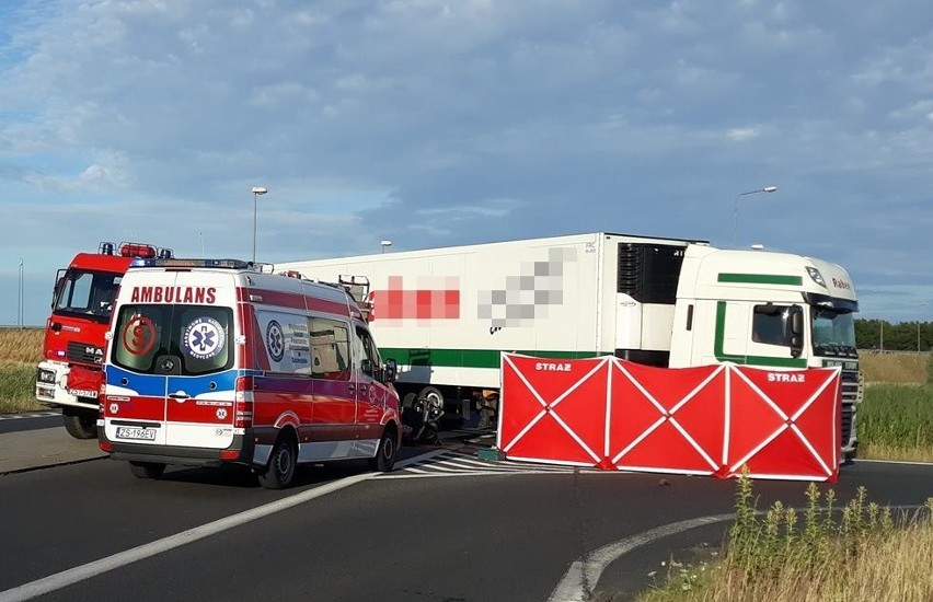 Wypadek wydarzył się na dawnej drodze krajowej numer 10, na...