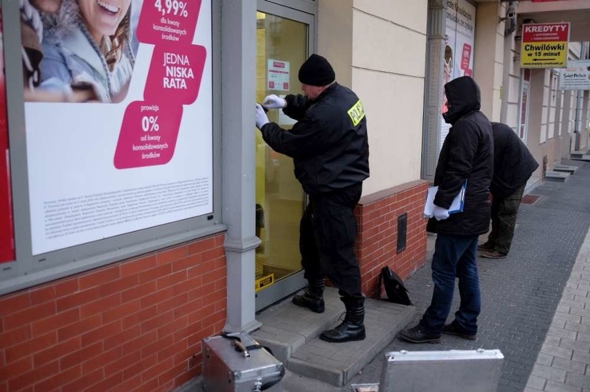 Napad na bank przy ulicy Głogowskiej