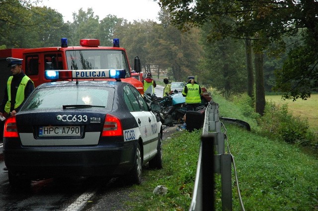 Do najpoważniejszego w tym roku wypadku doszło w połowie września br. W Niewierzu,  na krajowej "15&#8221; zginęło pięć osób.