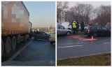 Dwa wypadki na Andersa w Białymstoku. Auta zderzyły się koło straży pożarnej (zdjęcia)