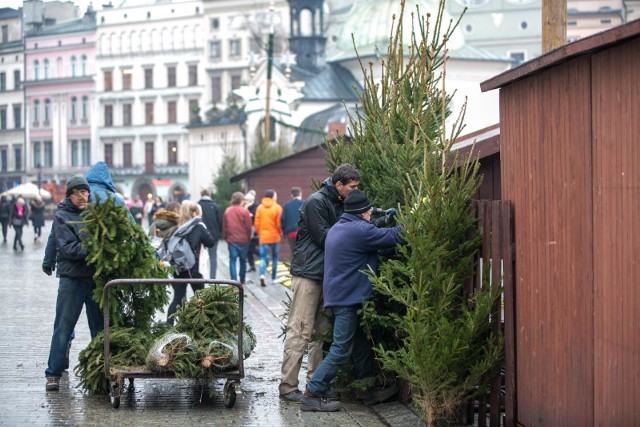Ruszyły przygotowania do Targów Bożonarodzeniowych na krakowskim rynku