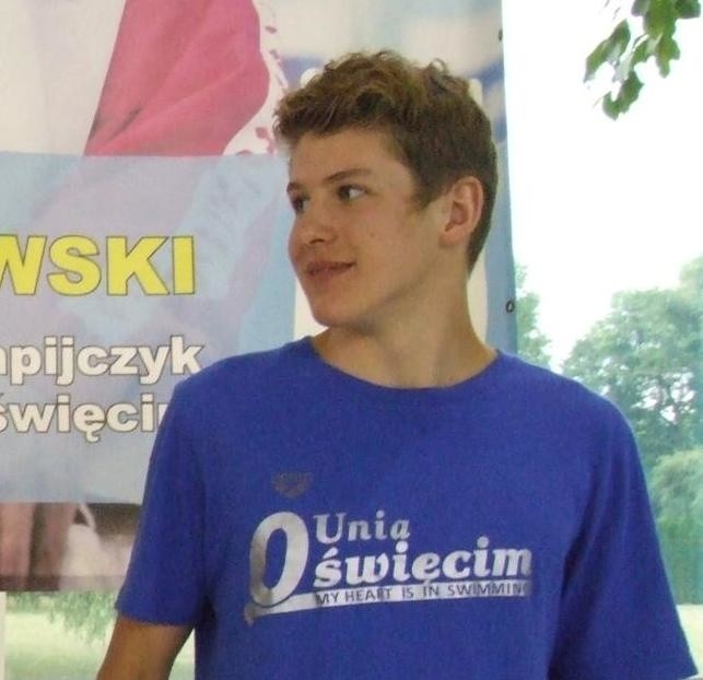 Andrzej Michalczyk (Unia), 3 miejsce w kategorii 15-latków.
