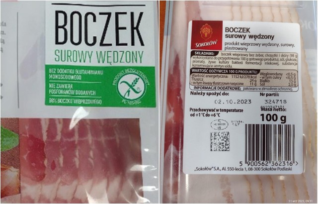 W produkcie stwierdzono obecność białka soi, które jest niebezpieczne dla alergików.