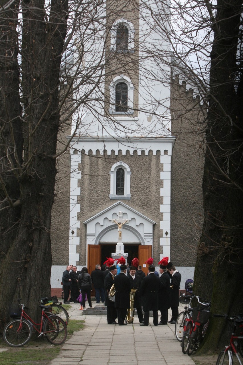 Pogrzeb Ryszarda Pluty radnego Kuźni Raciborskiej