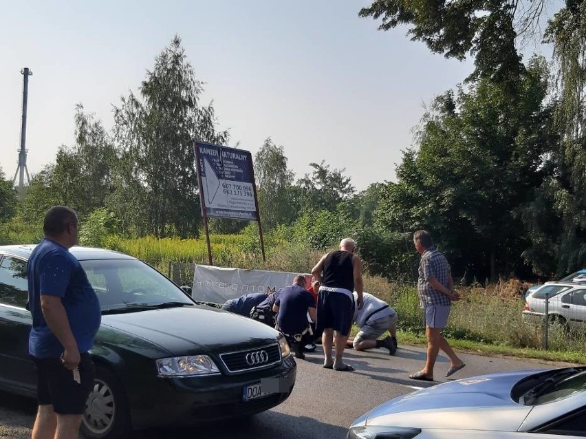 Tragiczny wypadek w Oleśnicy. Nie żyje rowerzystka (ZDJĘCIA)