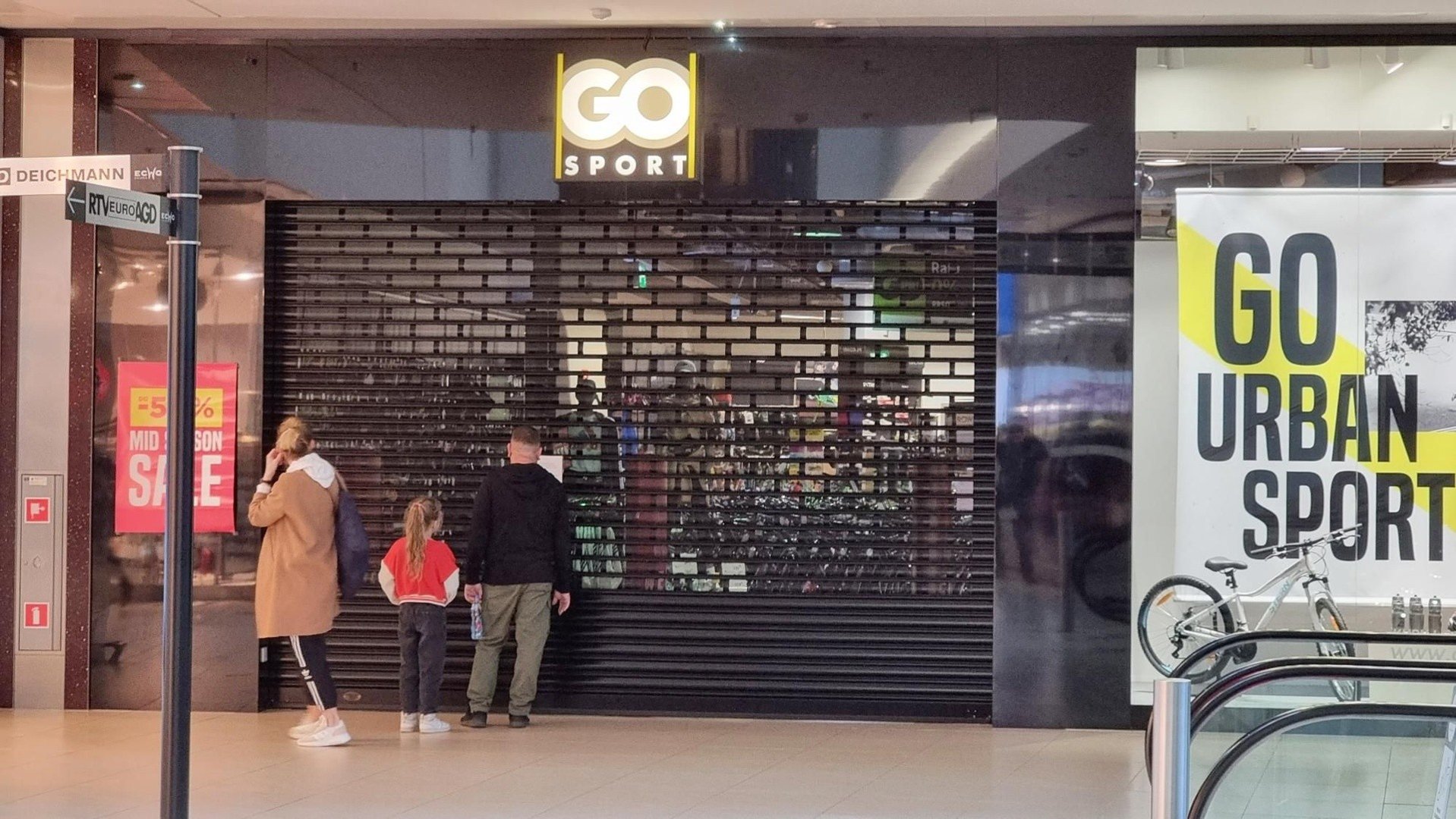 GO Sport w Galerii Echo w Kielcach zamknięty! Nie działa też sklep  internetowy. Właściciele objęci sankcjami | Echo Dnia Świętokrzyskie