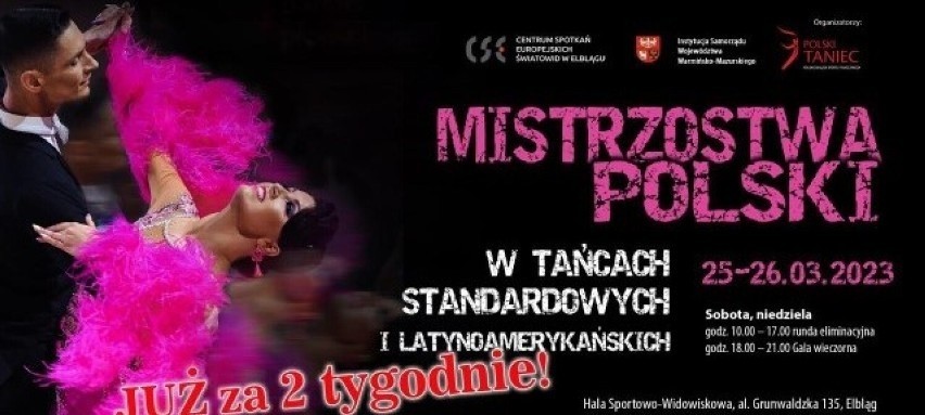 Taneczna rywalizacja już 25 i 26 marca w Elblągu! Miasto...