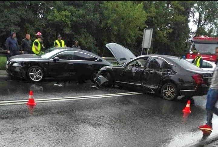 Do zderzenia mercedesa z naczepą tira doszło w Kostrzynie...