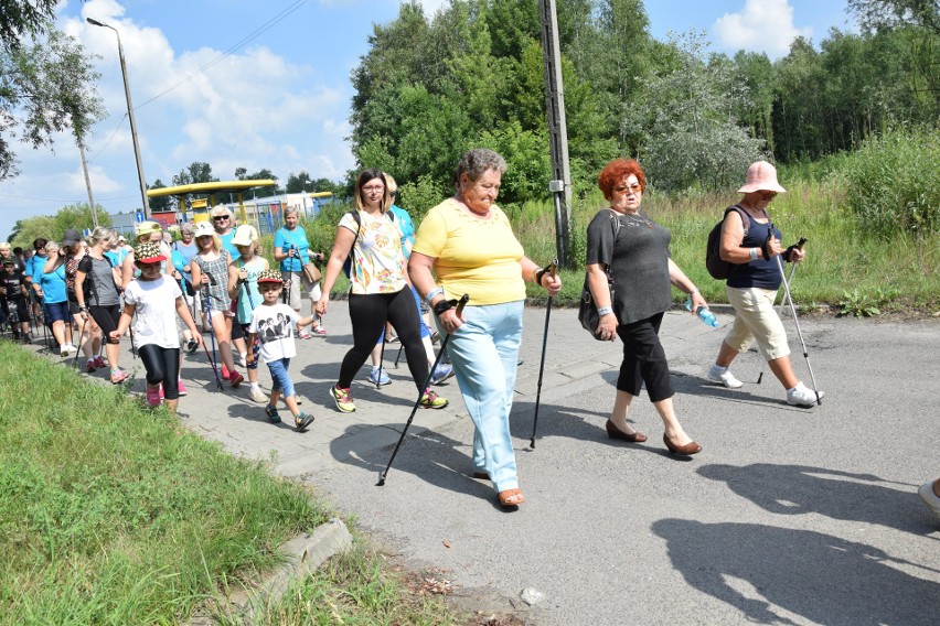 Marsz nordic walking w Zawierciu