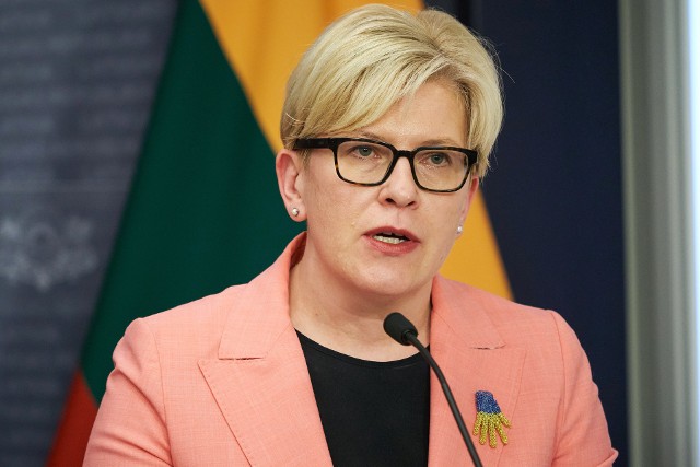 Jeżeli Ukraina nie zwycięży, to wojna powróci - uważa premier Litwy Ingrida Šimonytė